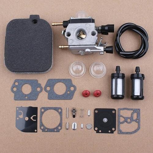 Carburetor Air Fuel Filter Kit for Zama Stihl BG45 BG55 BG65 BG85 C1Q-S68G Leaf Blower Brush Cutter Trimmer 4133-121-5200