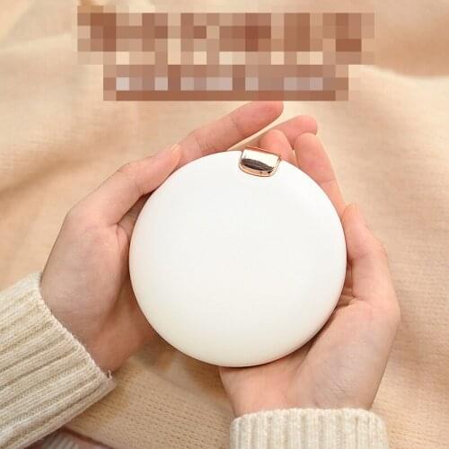 New Winter Hand Warmer Power Bank Travel Outdoor with Makeup Mirror Hand Warmer Warm Palace Gifts Hand Warmers Rechargeable