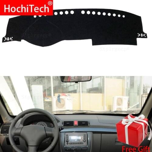 Car Dashboard Avoid Light Pad Instrument Platform Desk Cover Mats Carpets for Lifan 520 520i 2006 2007 2008 2009 2010 2011 2012