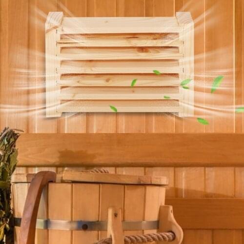 Sauna Room Air Vent Grille Home Spa Steaming Sauna Room Accessory for Relax
