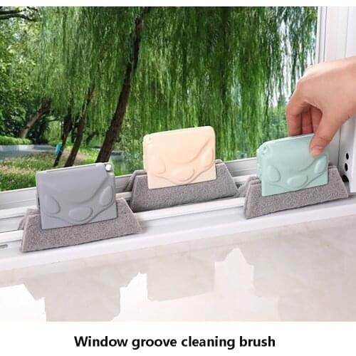 Cleaning Brushes Window Groove Household Cleaning Tools Accessories Kitchen Bathroom Sink Window Cleaner Brush Household Items
