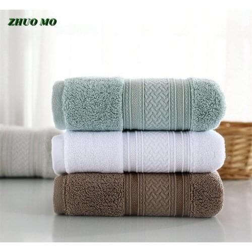 2pcs 40*75cm Egyptian cotton face Towels bathroom for home Hotel towels for adults high quality Terry Super absorbent towels