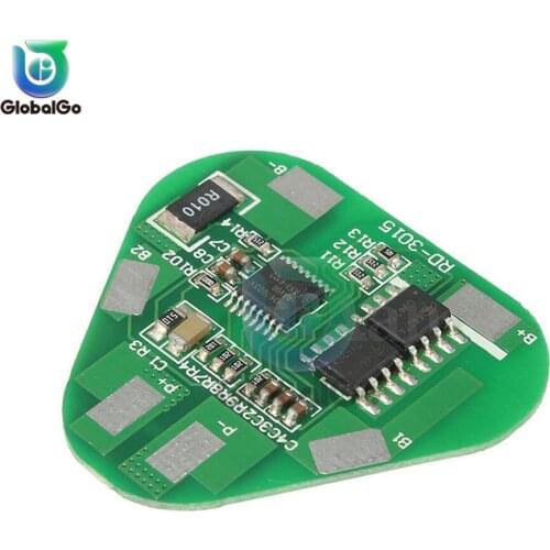 3S 4A Li-ion Li-Po Lithium Polymer Battery Protection Board 3 Cell PCB Module Short Circuit Overcharge Protection
