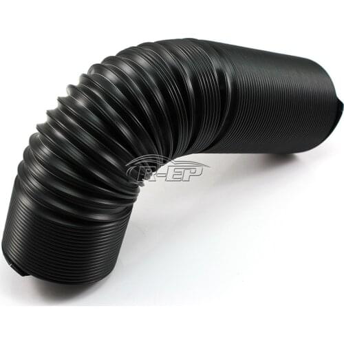 Car modified air intake telescopic pipe 63/76mm can extend 1 meter universal air intake air guide elbow