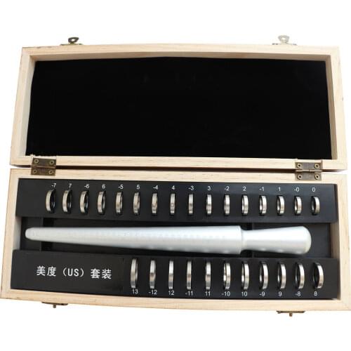 Berkem US Size ring measuring ring stick set ring rod finger size measurement counter measuring tools