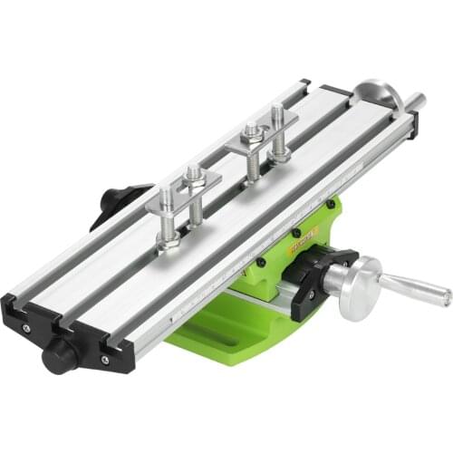 Hot Mini Compound Bench Milling Machine Bench Drill Vise Fixture Work Table Drill Precision Multifunction Drill Milling Machine