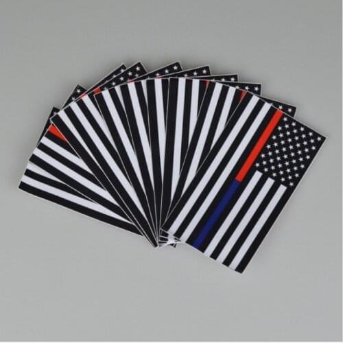 6.5*11.5 CM US Flag Car Stickers Decals
