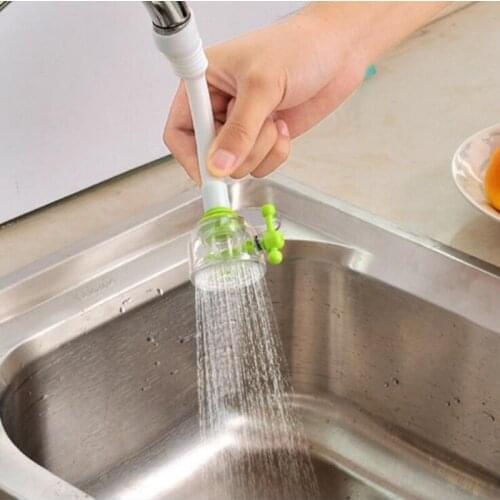 Faucet Can Rotate 360 Degree Shower Head Antispattering Water-saving Tap Nozzle Extended Filter Water Saving Device