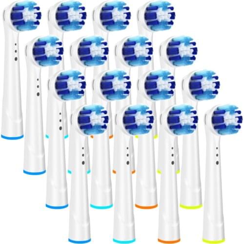 16Pcs Replacement Toothbrush Heads for Oral B Toothbrush Brush Heads Fit for Oral-b Braun Electric Toothbrush Heads