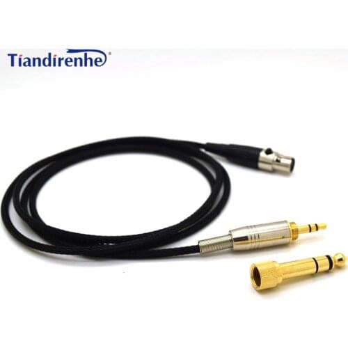 Upgraded Headphone Cable for AKG K702 Q701 K271 K240 K267 K712 Headset Replacement Audio Wire 6.35 / 3.5mm Male to Mini XLR