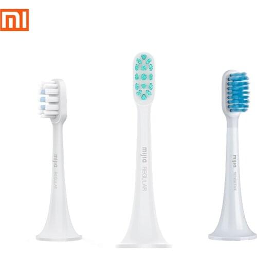 Original Xiaomi Electric Toothbrush Head For T500 T300 Metal-Free Rust-Free Bristle Anchor 40% More Count Optimal Coverage