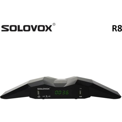SOLOVOX R8 1080p Full HD Satellite Receiver Support AND H.265