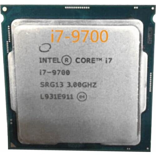 Intel Core i7-9700 3.0G 12MB CPU i7 9700 Socket 1151 / H4 / LGA1151 14nm octa-core CPU