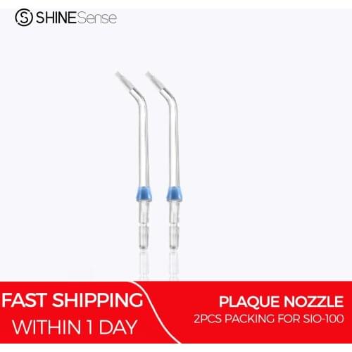 ShineSense Oral Irrigator Replacement Dental Plaque Jet Tips for SIO-100
