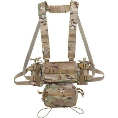 Tactical Combat Lightweight MK3 Modular Chest Rig Training Vest Rig Set