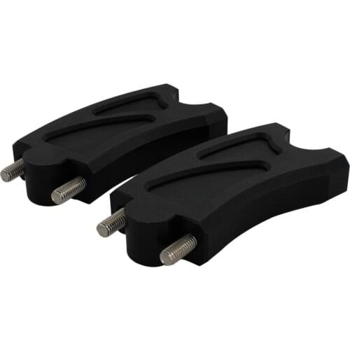 Universal Handlebar Risers Adapter Kit for Honda Rebel CMX500 CMX300 Black