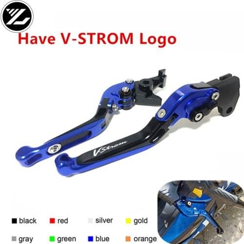 Have V-STROM Logo for SUZUKI DL1000/V-STROM 2002-2016 DL650/V-STROM 2004-2010 2011-2012 Motorcycle Brake Clutch Levers