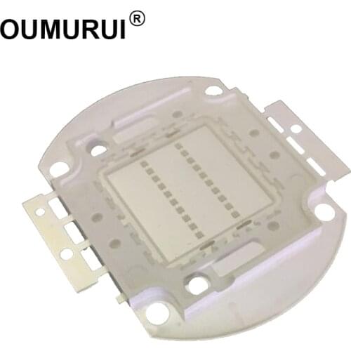 5pcs 20w/30w/50w/100w UV LED COB Chip lamp fishing manicuring purple floodlight 400-410nm EPILEDS 45mil Free shipping