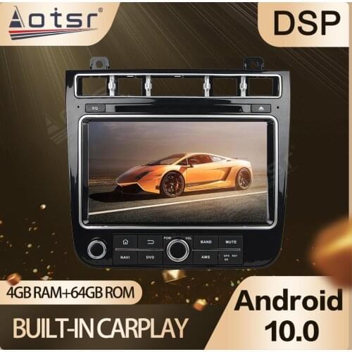 Car Radio GPS Navigatioion For VW TOUAREG 2010+ Android 10.0 Radio Multimedia Auto Stereo Audio Head Unit Car Multi-DVD Player