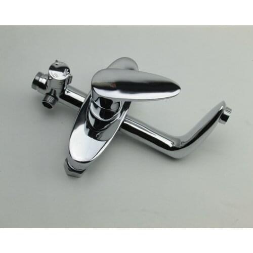 Free shipping high quality DONA solid brass bathroom shower tap with single lever bathroom shower mixer taps
