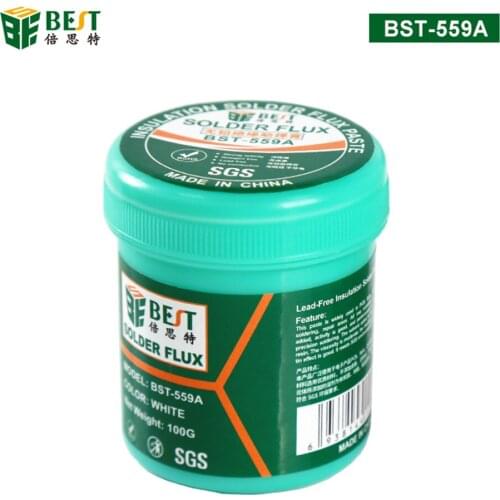 Lead-Free Soldering Paste Insulation Halogen free Tin Soldering Welding Flux for SMT BGA SMD PGA Soldering Welding Repair 100g
