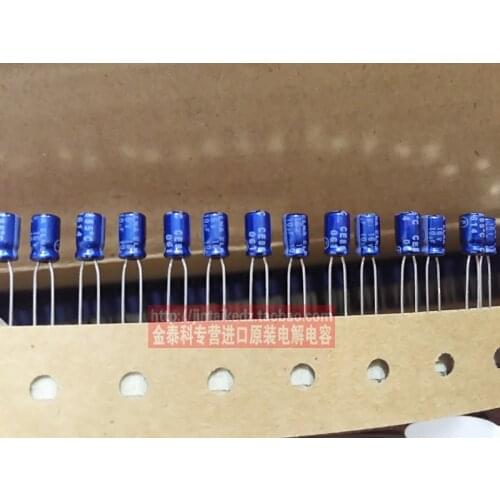 2020 hot sale 30PCS/50PCS ELNA audio for capacitance 16V10UF 4X7 RC2 blue robe 85 degrees electrolytic capacitors free shipping