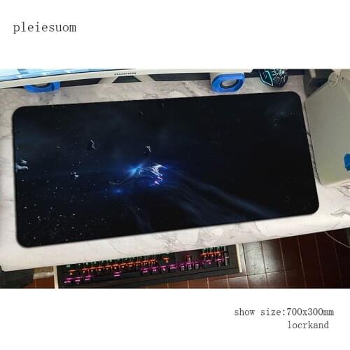 Star Citizen mouse pad esports mats 700x300x4mm Computer mouse mat gaming accessories locked edge mousepad keyboard games gamer