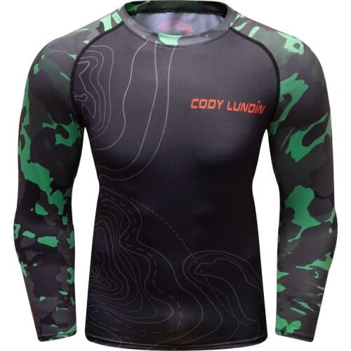 Long Sleeve Compression Shirt Men Quick Dry Gym T Shirt Fitness Sport Shirt Male Rashgard Running Workout Traning Tights For Men