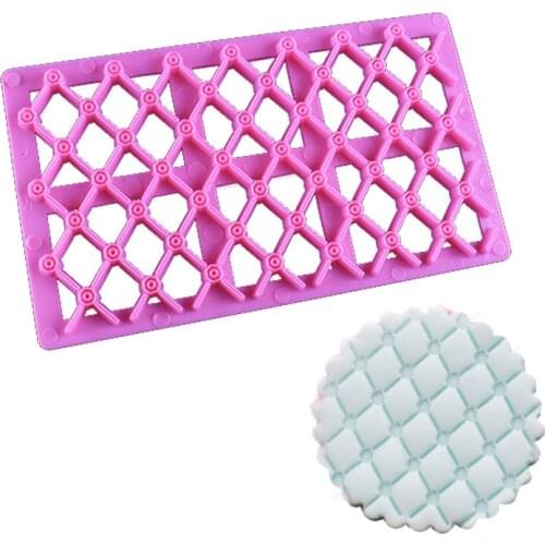 Round Sun Pattern Fondant Silicone Molds Biscuits Printing Pad Texture Template Cake Decorating Kitchen Cookie Mould Baking Tool