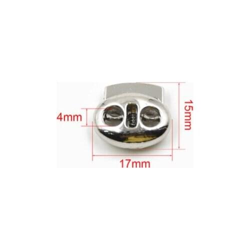 A14 High grade metal spring button down jacket bell rope buckle clip rope stop buckle accessories adjustment buckle