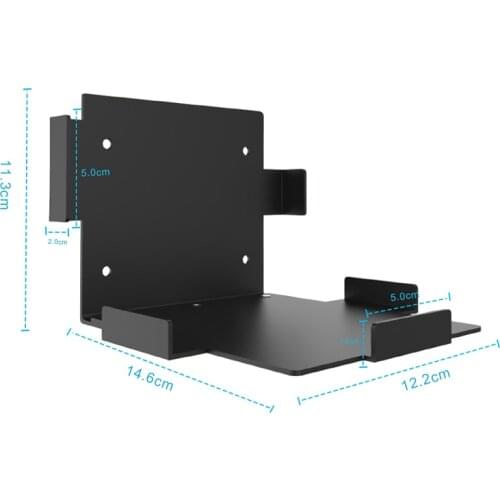 Wall Bracket for Xbox Series X S Game Console Storage Rack Game Handle Bracket Anti-Slip Holder Wall Mount for Xbox Series X S