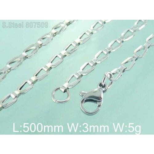 Wholesale Stainless Steel Jewelry Fashion Small Chain Necklace For Woman Design Vintage Hot Selling G7N4163