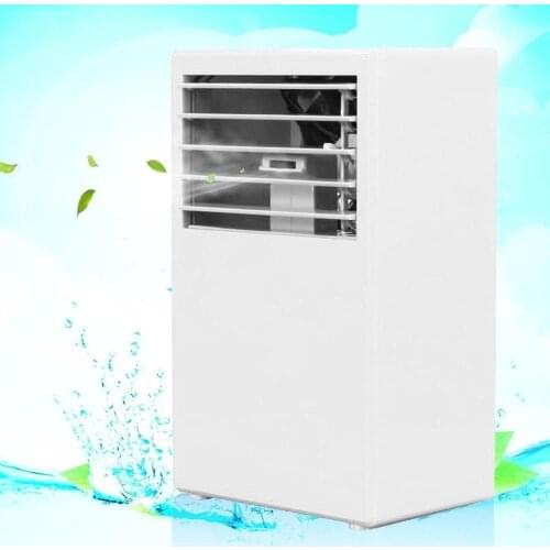 Mini Portable Desktop Air Conditioner Summer Cooler Cooling Fan Home Office Fan Mini Air-Conditioner Outdoor