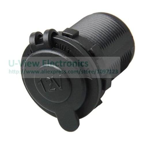 NCHTEK 12V Cigarette Lighter Power Socket Plug Outlet Connector Adapter For Car Motorcycle Motorbike/Free DHL Shipping/50PCS