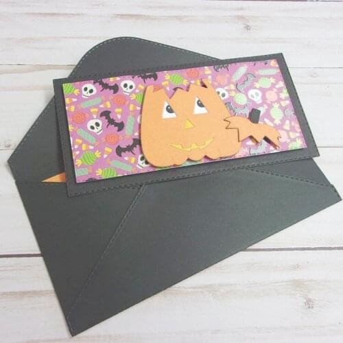 Cutting Dies Mini Slimline Envelop Scrapbook Cardmaking DIY Paper Craft Metal Stencil