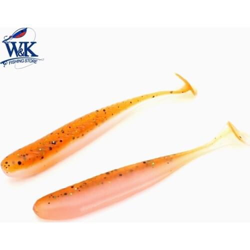 7.5 CM Small Shad for Perch Bass Fishing lures at 12pcs/Lot Swing Shad Lure with Flavor and Flake Freshwater Soft Bait