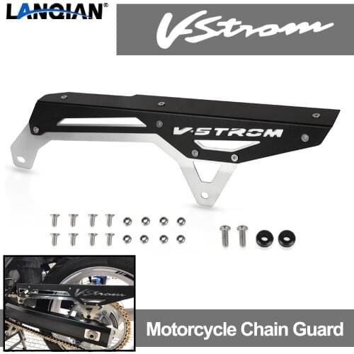 For Suzuki DL 650 1000 V-strom 650 1000 Motorcycle Sprocket Chain Guard Cover Protector DL650 DL1000 VSTROM 650 1000 XT Parts