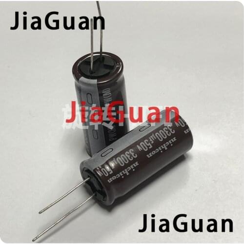 10PCS NEW NICHICON PW 3300uF/50V 18X40MM electrolytic capacitor 50V3300UF High frequency long life 50V 3300UF