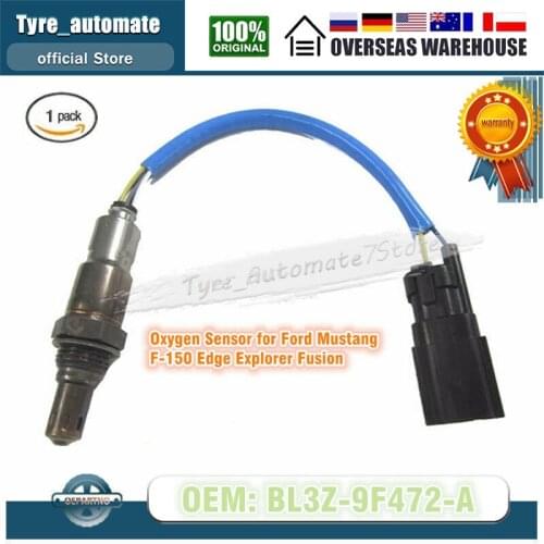 5 Wire Upstream O2 Oxygen Sensor for Ford Mustang F-150 Edge Explorer Fusion 9E5Z9F472D, BL3Z9F472A, BL3Z9G472A