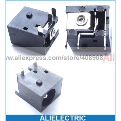 500pcs 3pin 5.5mm x 2.1 mm DC Socket Jack Female PCB Charger Power Plug Solder