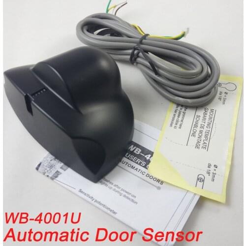 Free shipping with post mail parcel / Automatic door microwave automatic door motion sensor / Black color