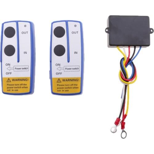 50ft Wireless Winch Remote Control Kit for Jeep ATV SUV UTV Switch Handset