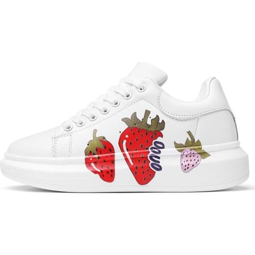 WomensVulcanize Shoe Sports Sandals Sneakers Summer Shoe For Women White Sneakers Print Pattern Men Sports Casual Shoe35-45