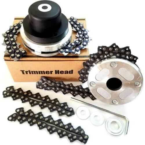 Chain Grass Trimmer Head Trimmer Lawn Mower Brushcutter for Garden Grass Cutter Spare Parts Tools for Trimmer Garden Tools