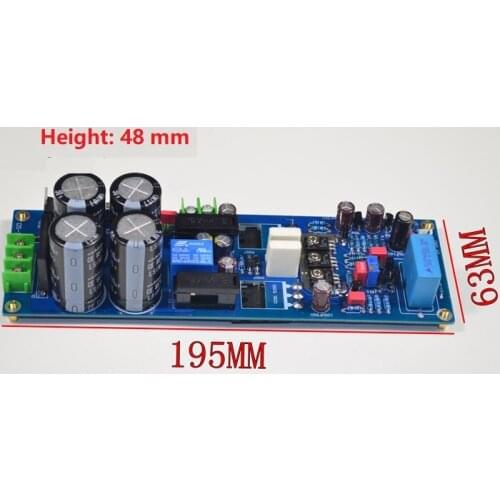 Ds-10 fever HiFi monophonic amplifier plate with protective circuit high-power pure grade Class A class AB