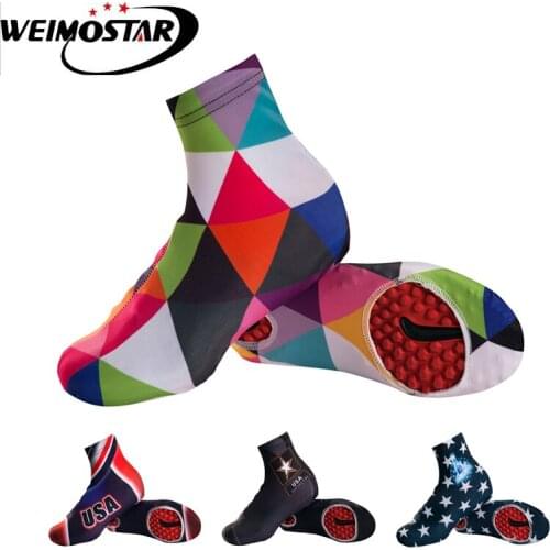 Weimostar Summer Cycling Shoes Cover Men Women High Quality Lycra Bike Road Racing Bicycle Accessories Cycling Over Shoes