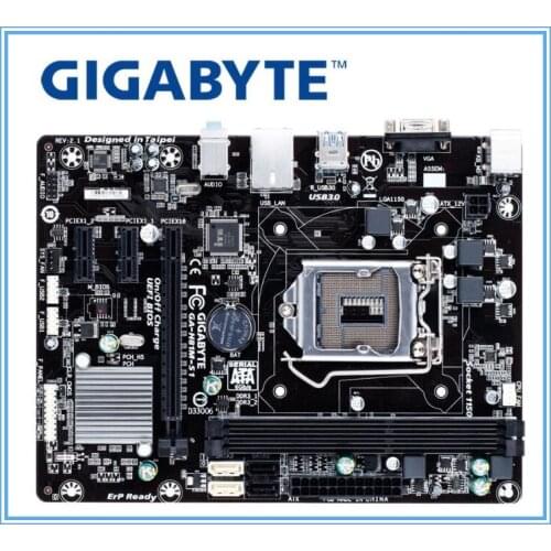 Gigabyte GA-H81M-S1 original motherboard H81M-S1 LGA 1150 DDR3 16GB USB2.0 USB3.0 H81 used Desktop motherboard boards