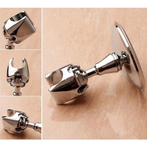 Stand Chic Bracket Bathroom Tool Vacuum Suction Adjustable Holder Shower Head Wall-Mount Rack Accessory