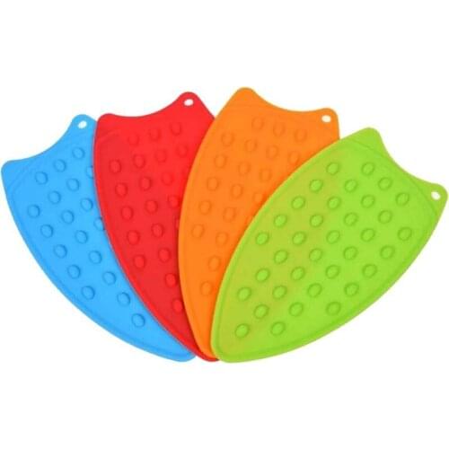 1PC Silicone Iron Insulation Pad Portable Non-slip Western Food Mat Ironing Pad Insulation Board Protection Home Ironing Boards