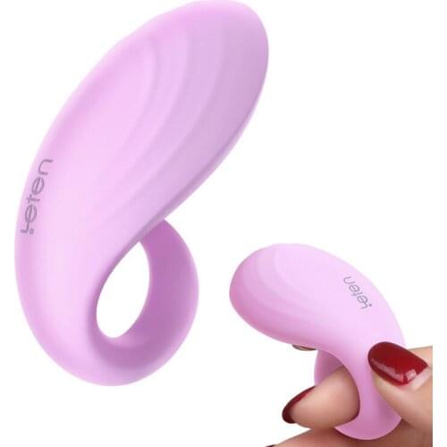 Silicone Sex Finger Ring Vibrator Foreplay Flirting Nipple Clitoris Stimulator Clitoral G-spot Massager Relaxation for Woman